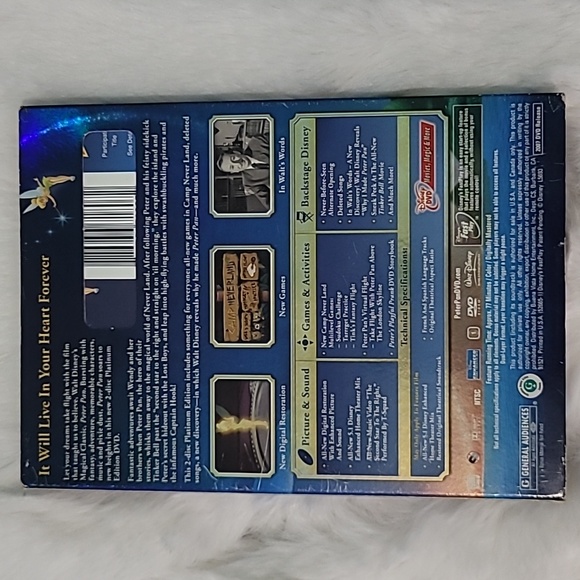 Peter Pan Platinum Edition DVD - Picture 2 of 7